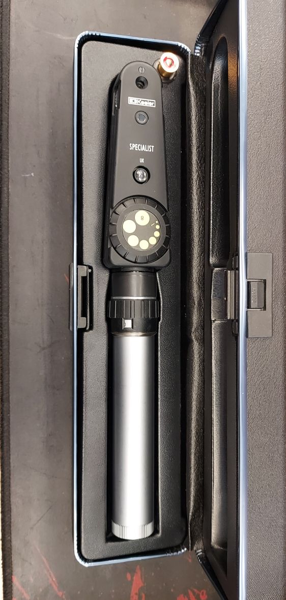 Keeler Specialist Ophthalmoscope 2.8V Boxed and Sp Used
