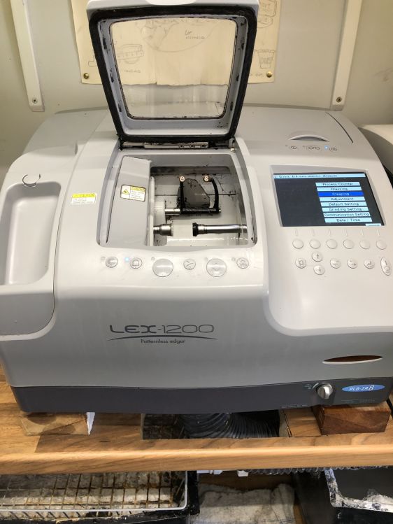 Nidek LEX 1200 Patternless Edger Used Lens Edgers Lab Equipment