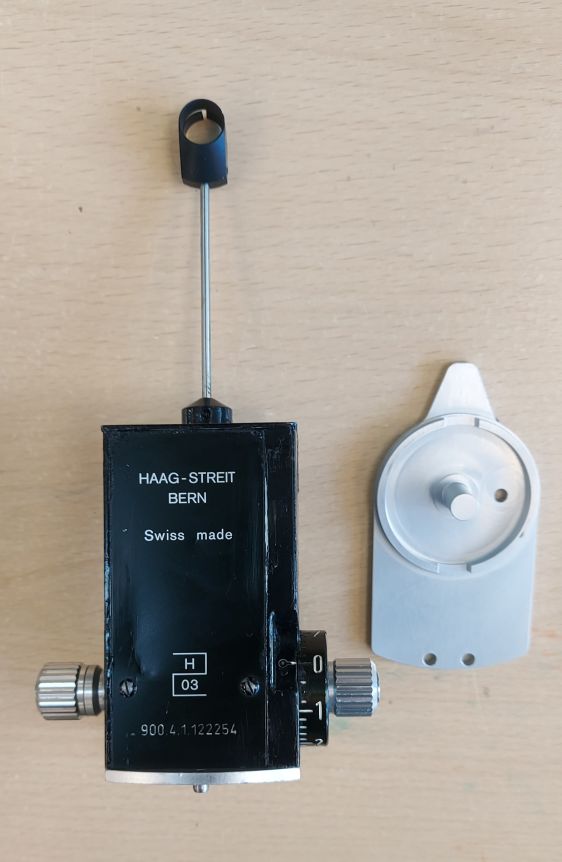 Haag Streit Bern Tonometer Swiss made H03