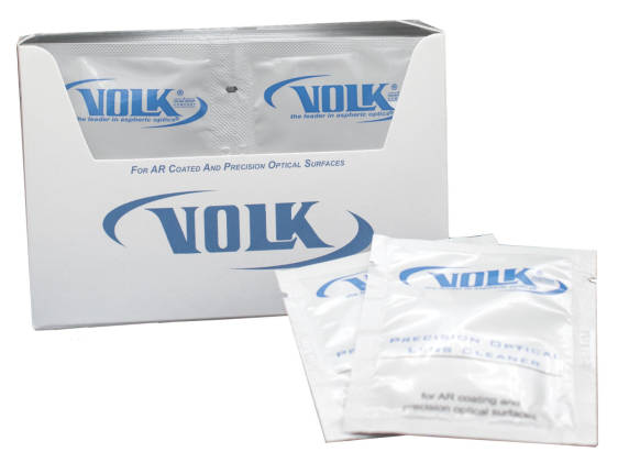 Volk Precision Optical Lens Cleaner Wipes