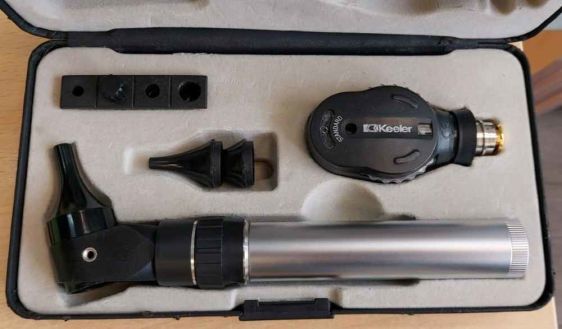 Keeler Standard Opthalmoscope and Otoscope with bo