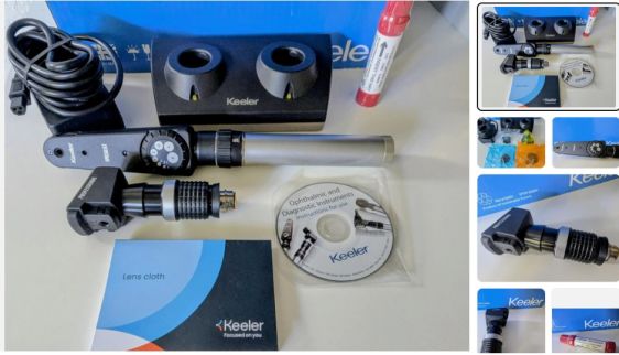 Keeler Specialist Ophthalmoscope + Pro Retinoscope