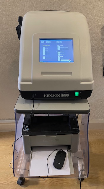 Henson 8000 Visual Field Screener