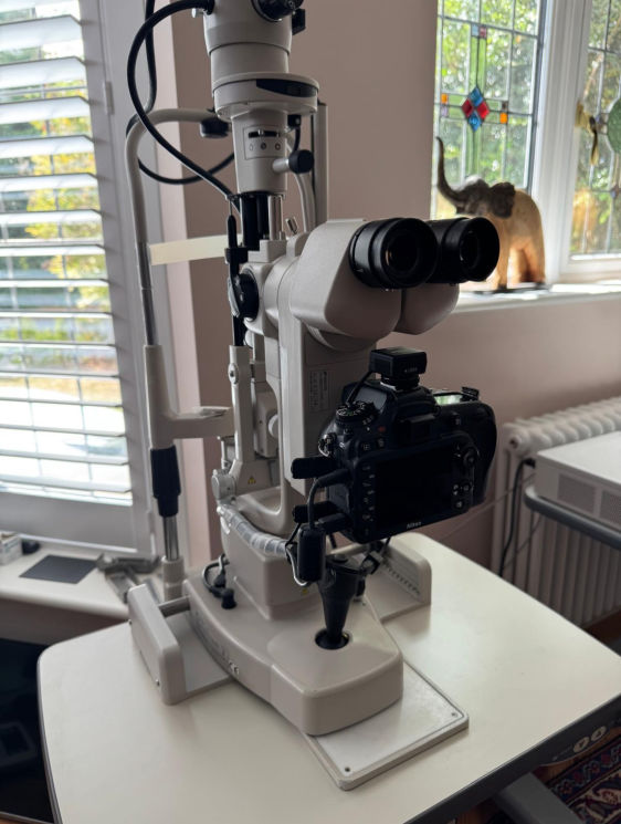 Topcon SLD7 with Nikon SLR