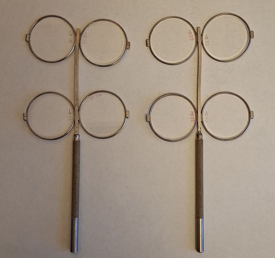 Confirmation Flippers +/- 0.25D and +/- 0.50D 