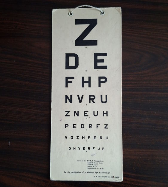 3 metre Portable Snellen Chart