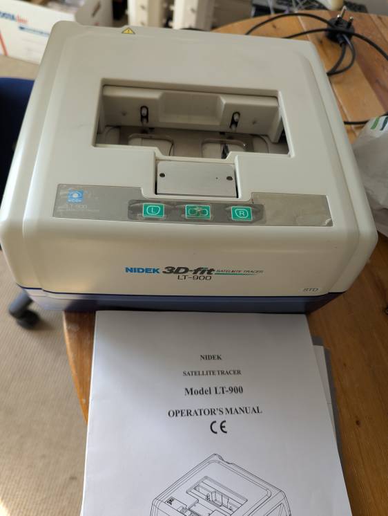 Nidek, 3D-Fit LT-900, satellite tracer