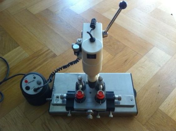 Rimless Glazing Drill Jig & Drill - Bargain