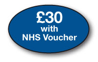 £30 with NHS voucher  /bx 250