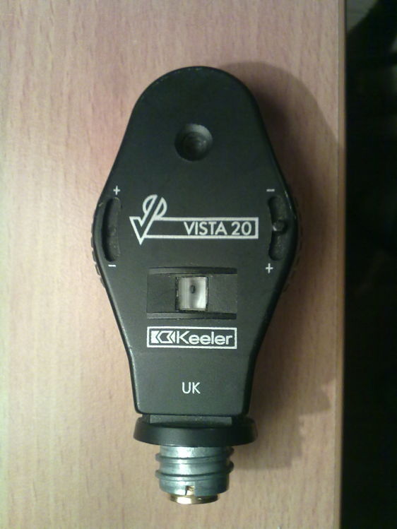 Keeler Vista 20 Ophthalmoscope head only