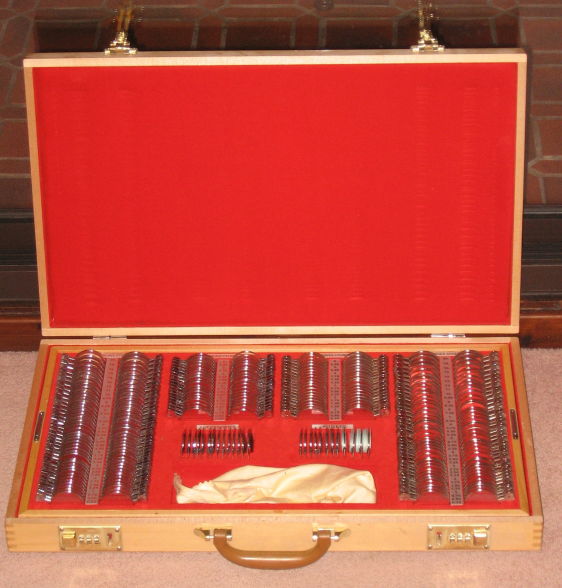 Full Aperture Trial Lens Set Used Trial Lens Sets Ophthalmic