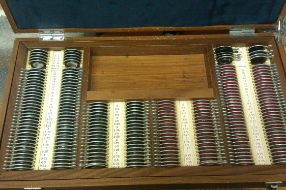 Rayner reduced aperture trial lens set