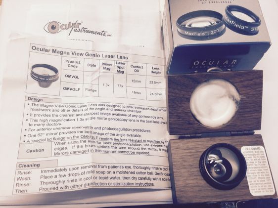 Ocular Magna View Gonio Laser Lens
