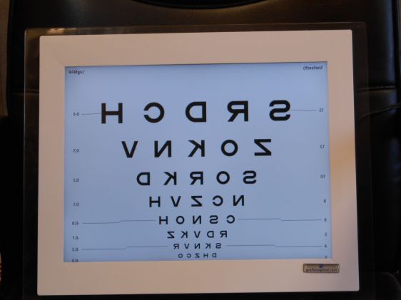 Grafton 17” computerised test chart