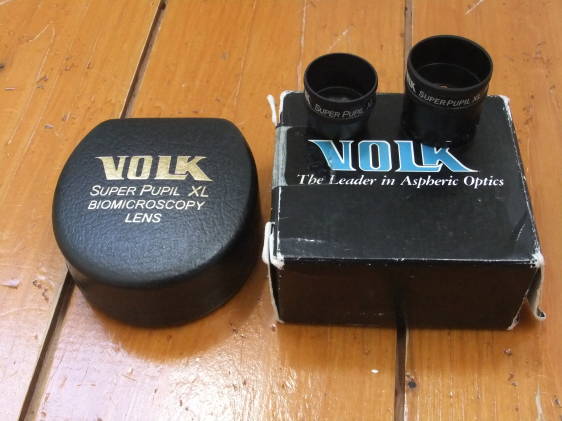 Volk Super Pupil XL/Lid Lens Adapter