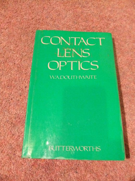 Contact Lens Optics Used Books & Posters Ophthalmic Equipment