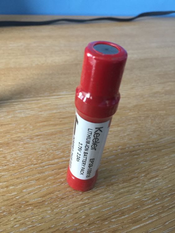 KEELER LITHIUM ION 3.75V RECHARGEABLE BATTERY