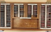 Original Antique Boxed Opticians Lenses Set