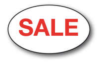 Sale stickers /bx 250